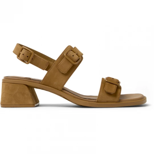 Foto van product CAMPER Kora Sandal - Nette schoenen voor Dames - Bruin, Suede