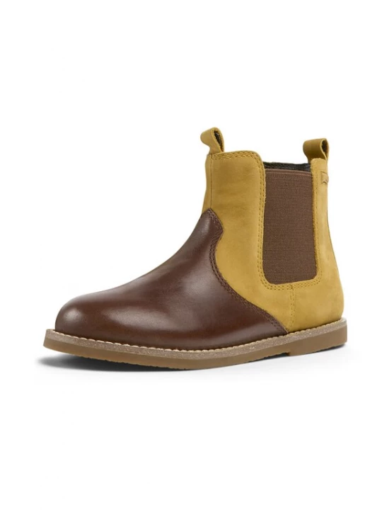Foto van product CAMPER Laarzen ' Savina ' bruin / geel
