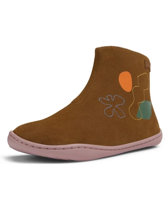 Foto van product CAMPER Laarzen 'Twins' blauw / donkerbruin / geel / oranje