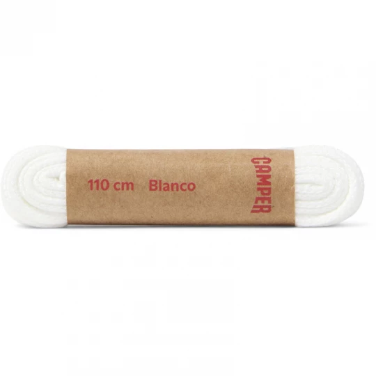 Foto van product CAMPER Laces - Unisex Schoenveters - Wit, maat, Cotton fabric
