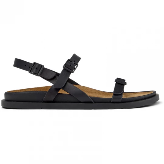 Foto van product CAMPER Lluc Sandal - Sandalen voor Dames - Zwart, Smooth leather