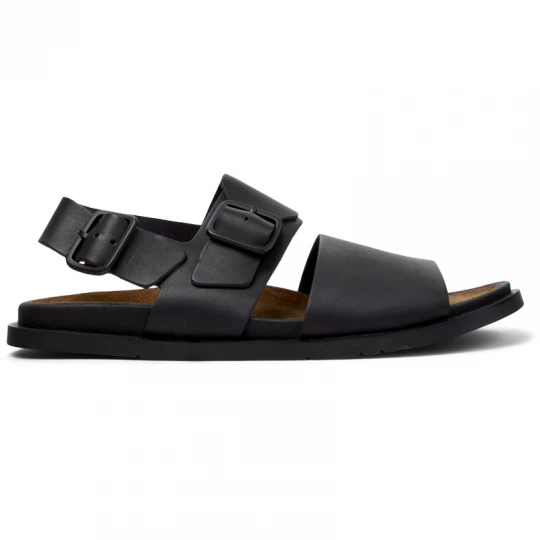 Foto van product CAMPER Lluc Sandal - Vrijetijdsschoenen voor Heren - Zwart, Smooth leather