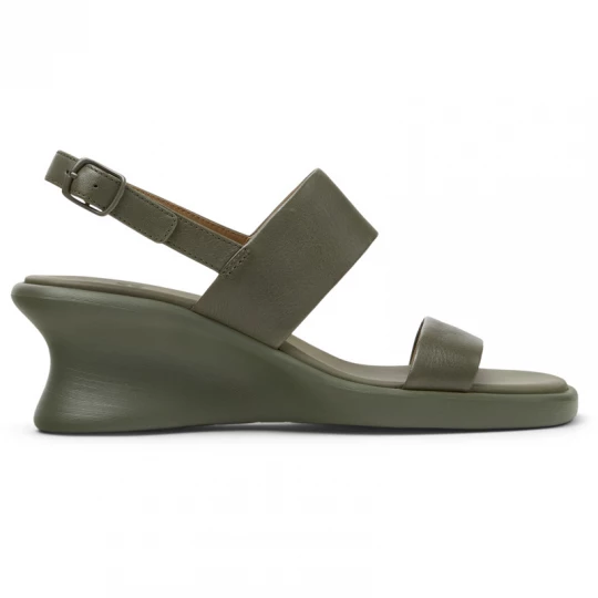 Foto van product CAMPER Louise Sandal - Sandalen voor Dames - Groen, Smooth leather