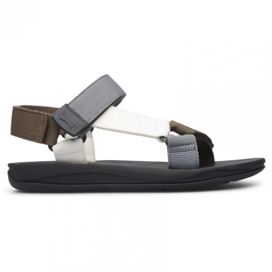 Foto van product CAMPER Match - Sandalen voor Heren - Bruin, Wit, Grijs, Cotton fabric biały