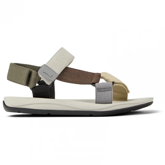 Foto van product CAMPER Match - Sandalen voor Heren - Grijs, Zwart, Groen, Cotton fabric
