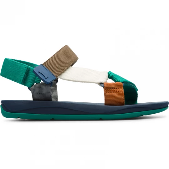 Foto van product CAMPER Match - Sandalen voor Heren - Groen, Bruin, Grijs, Cotton fabric