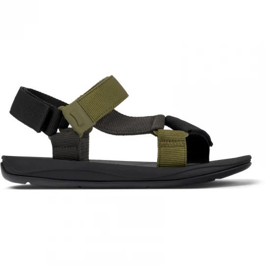 Foto van product CAMPER Match - Sandalen voor Heren - Zwart, Grijs, Groen, Cotton fabric