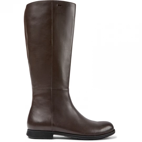 Foto van product CAMPER Mil 1913 - Laarzen voor Dames - Bruin, Smooth leather / Cotton fabric