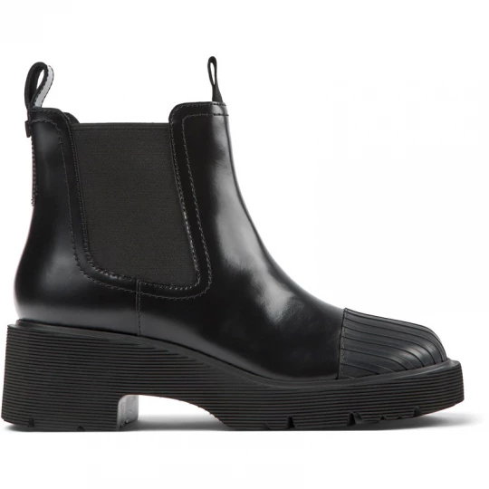 Foto van product CAMPER Milah - Enkellaarzen voor Dames - Zwart, Smooth leather