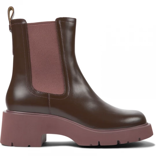 Foto van product CAMPER Milah - Laarzen voor Dames - Kastanjebruin, Smooth leather