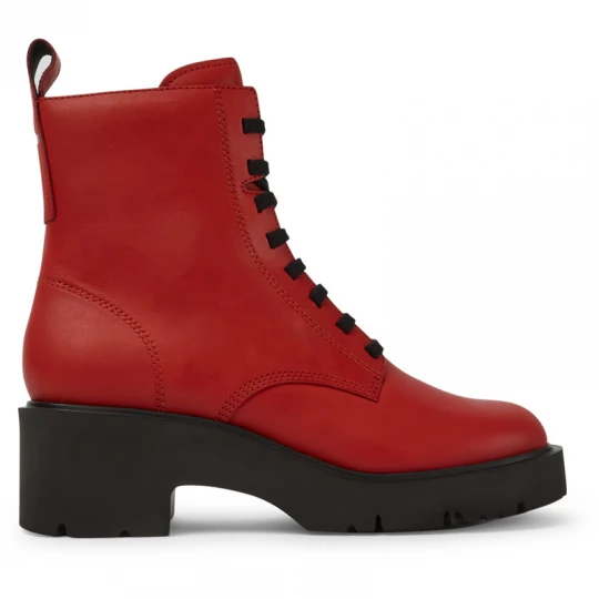 Foto van product CAMPER Milah - Laarzen voor Dames - Rood, Smooth leather
