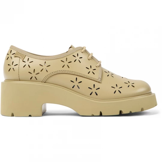 Foto van product CAMPER Milah - Nette schoenen voor Dames - Beige, Smooth leather