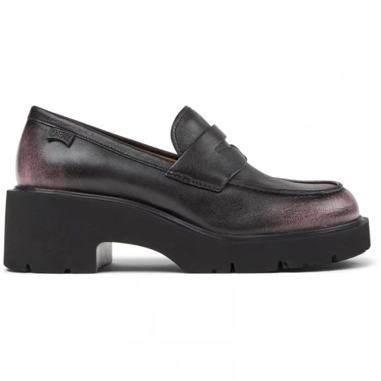 Foto van product CAMPER Milah - Nette schoenen voor Dames - Zwart, Roze, Smooth leather