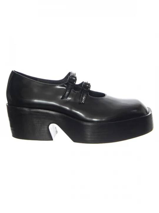 Foto van product CAMPER Mocassins 'Mimi Negro / Billie Negro Shiny' zwart