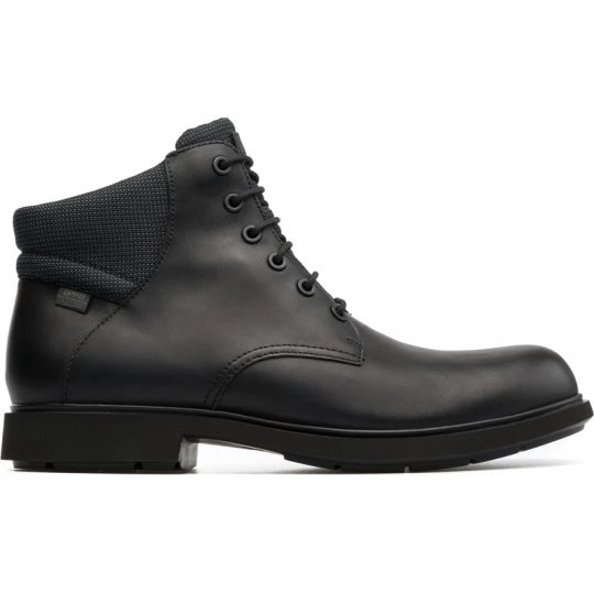 Foto van product CAMPER Neuman - Enkellaarzen voor Heren - Zwart, Smooth leather / Cotton fabric
