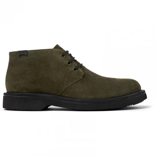 Foto van product CAMPER Norman - Enkellaarzen voor Heren - Groen, Suede