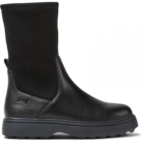 Foto van product CAMPER Norte - Laarzen voor Meisjes - Zwart, Smooth leather / Cotton fabric
