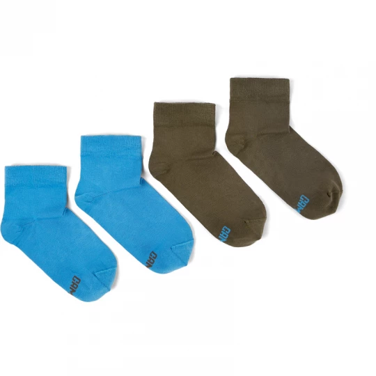Foto van product CAMPER Odd Socks Pack - Unisex Sokken - Groen, Blauw, Cotton fabric