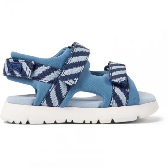 Foto van product CAMPER Oruga - Sandalen voor Firstwalkers - Blauw, Cotton fabric