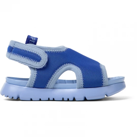 Foto van product CAMPER Oruga - Sandalen voor Firstwalkers - Blauw, Cotton fabric