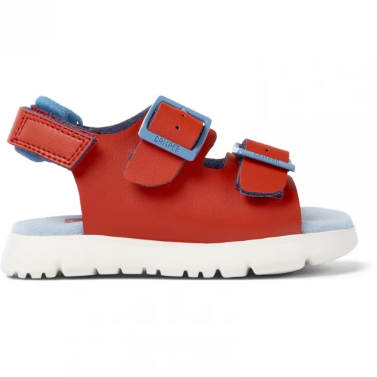 Foto van product CAMPER Oruga - Sandalen voor Firstwalkers - Rood, Smooth leather