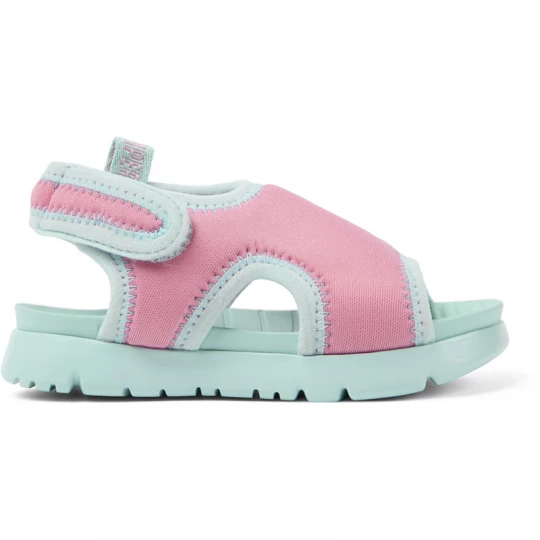 Foto van product CAMPER Oruga - Sandalen voor Firstwalkers - Roze, Cotton fabric