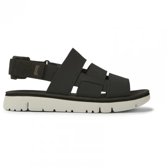 Foto van product CAMPER Oruga - Sandalen voor Heren - Zwart, Smooth leather / Cotton fabric