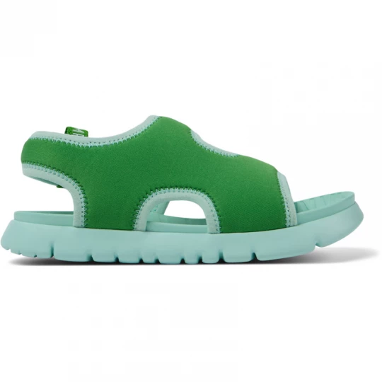 Foto van product CAMPER Oruga - Sandalen voor Meisjes - Groen, Cotton fabric