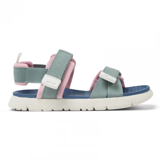Foto van product CAMPER Oruga - Sandalen voor Meisjes - Groen, Cotton fabric
