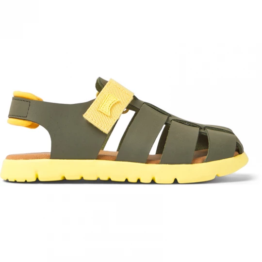 Foto van product CAMPER Oruga - Sandalen voor Meisjes - Groen, Smooth leather