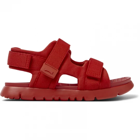 Foto van product CAMPER Oruga - Sandalen voor Meisjes - Rood, Cotton fabric