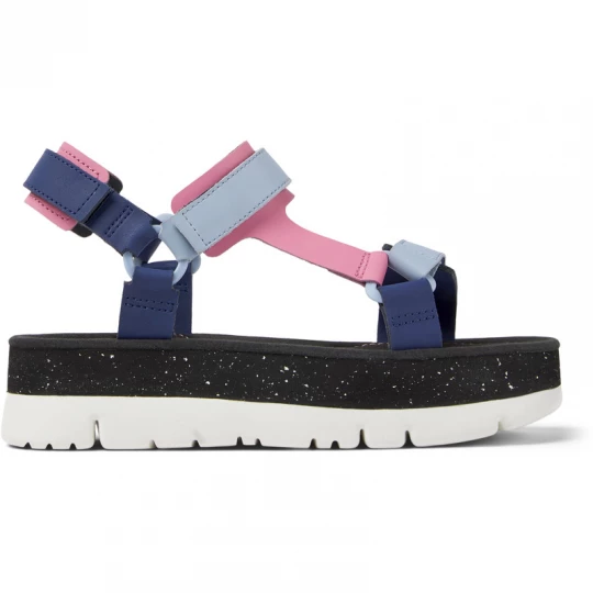 Foto van product CAMPER Oruga Up - Sandalen voor Dames - Blauw, Roze, Smooth leather
