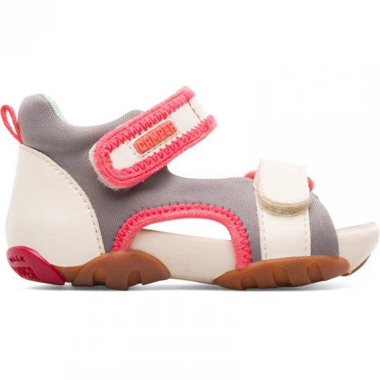 Foto van product CAMPER Ous - Sandalen voor - Beige, Grijs, Cotton fabric