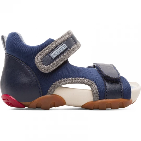 Foto van product CAMPER Ous - Sandalen voor Firstwalkers - Blauw, Cotton fabric
