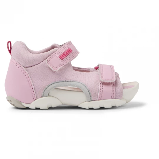 Foto van product CAMPER Ous - Sandalen voor Firstwalkers - Roze, Cotton fabric