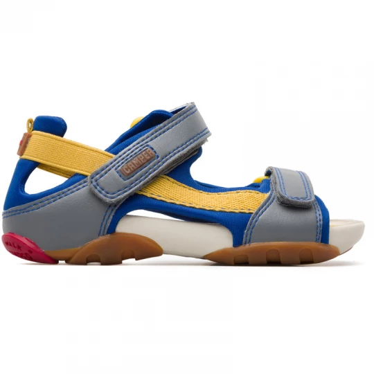 Foto van product CAMPER Ous - Sandalen voor Meisjes - Grijs, Blauw, Geel, Synthetic