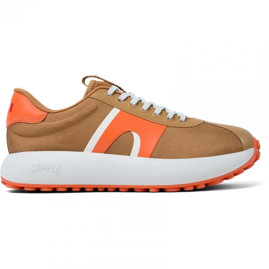 Foto van product CAMPER Pelotas Athens - Sneakers voor Heren - Bruin, Cotton fabric