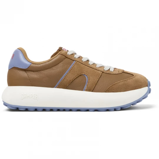 Foto van product CAMPER Pelotas Athens - Vrijetijdsschoenen voor Dames - Bruin, Smooth leather