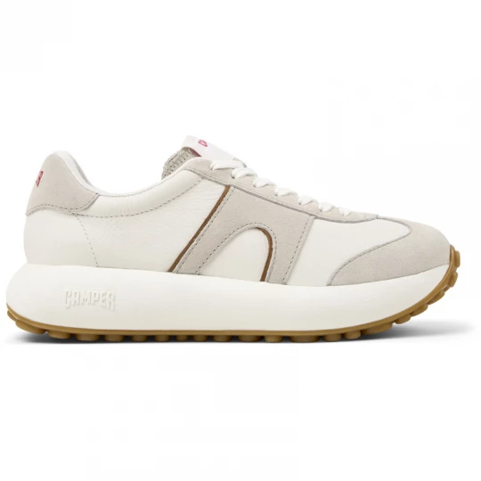 Foto van product CAMPER Pelotas Athens - Vrijetijdsschoenen voor Dames - Wit, Smooth leather