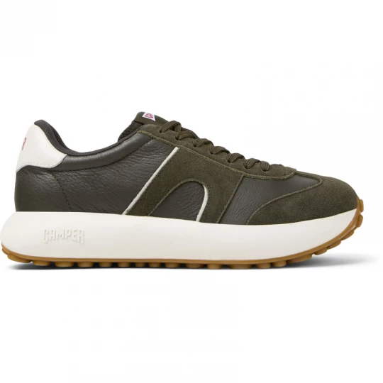 Foto van product CAMPER Pelotas Athens - Vrijetijdsschoenen voor Heren - Groen, Smooth leather