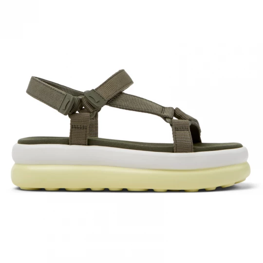 Foto van product CAMPER Pelotas Flota Up - Sandalen voor Dames - Groen, Cotton fabric