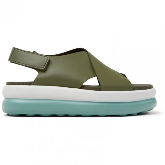 Foto van product CAMPER Pelotas Flota Up - Sandalen voor Dames - Groen, Smooth leather