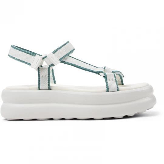 Foto van product CAMPER Pelotas Flota Up - Vrijetijdsschoenen voor Dames - Wit, Cotton fabric