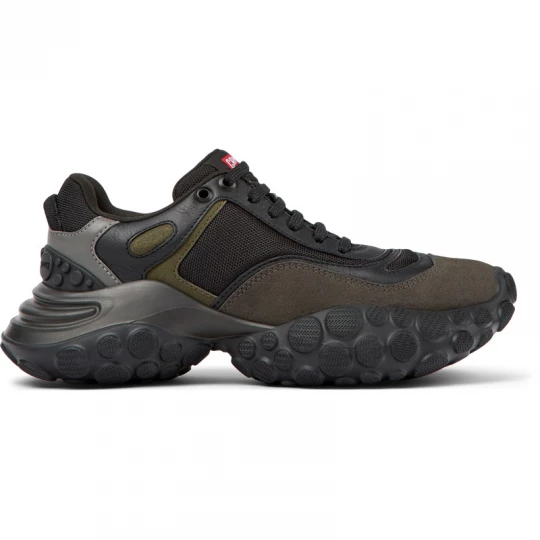 Foto van product CAMPER Pelotas Mars - Sneakers voor Dames - Zwart, Grijs, Groen, Cotton fabric