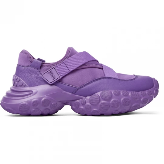 Foto van product CAMPER Pelotas Mars - Sneakers voor Heren - Paars, Cotton fabric / Smooth leather