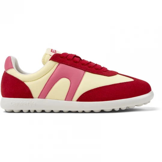 Foto van product CAMPER Pelotas - Sneakers voor Dames - Geel, Rood, Roze, Cotton fabric