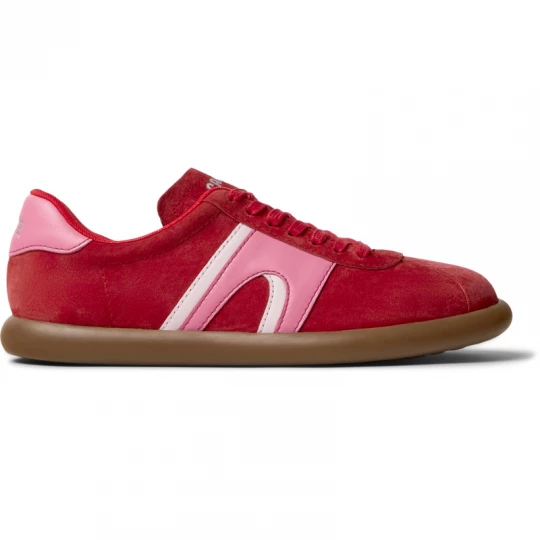 Foto van product CAMPER Pelotas Soller - Vrijetijdsschoenen voor Dames - Rood, Smooth leather