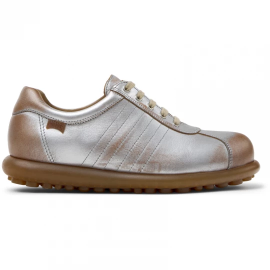 Foto van product CAMPER Pelotas - Vrijetijdsschoenen voor Dames - Grijs, Bruin, Smooth leather