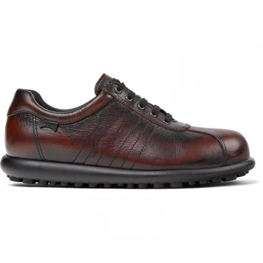 Foto van product CAMPER Pelotas - Vrijetijdsschoenen voor Dames - Kastanjebruin, Zwart, Smooth leather bordowy