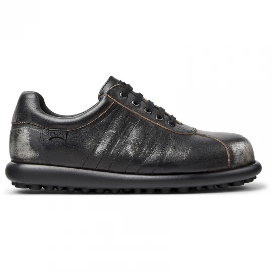 Foto van product CAMPER Pelotas - Vrijetijdsschoenen voor Dames - Zwart, Grijs, Smooth leather